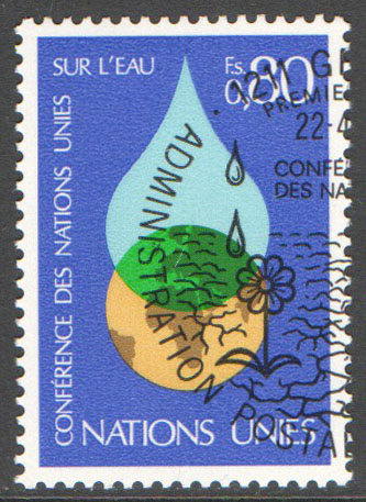 United Nations Geneva Scott 65 Used
